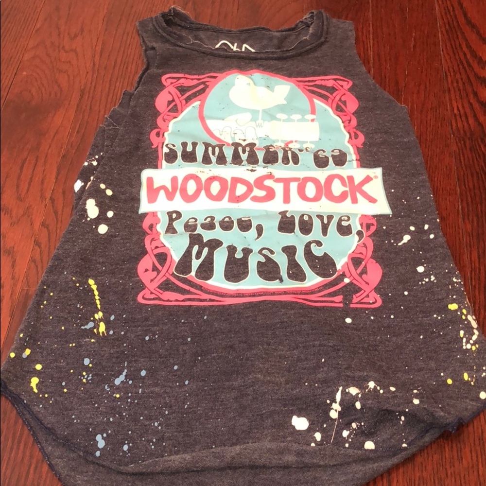 A chaser Woodstock shirt